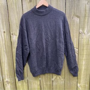 Pronto Uomo Merino Wool Sweater Gray XXL Pullover Luxury